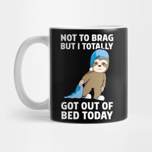 Cute Sloth Sleepy Lazy Mug